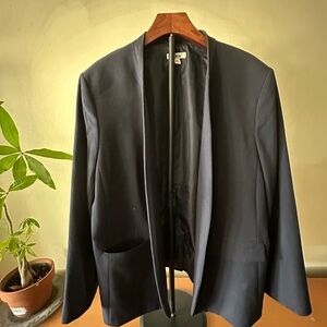 Bar III Navy Open Blazer
